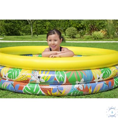 Детский надувной бассейн Bestway 51203 (168x38 см) Цветочный рай ap18205 фото