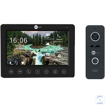 NeoLight NeoKIT HD WF B/Graphite Комплект видеодомофона via30323 фото