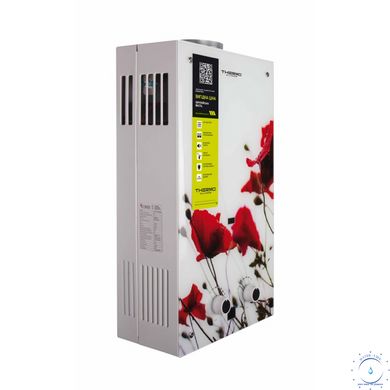 Газовая колонка Thermo Alliance дымоходная JSD20-10GB 10 л стекло (цветок) 66741 фото