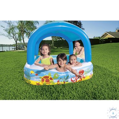 Дитячий надувний басейн Bestway 52192 (140х140х114 см) ap5896 фото