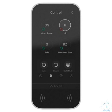 Ajax KeyPad TouchScreen (8EU) white Клавиатура via30569 фото