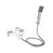 Смеситель для ванны Lidz Wawel 006 (c душевым гарнитуром) (k35) LDWAW006WHI45398 White SD00051522 фото 1