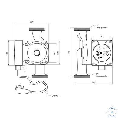 Насос циркуляційний Thermo Alliance LPSA 32/60/180 SD00047142 фото