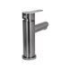 Змішувач для раковини Brinex Pure 001F низький Gunmetal Black BRIPUR001FGRP SD00053171 фото 3