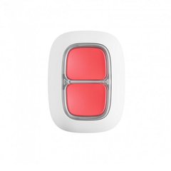 Ajax Double Button - Бездротова тривожна кнопка для екстрених ситуацій - біла ajax005510 фото