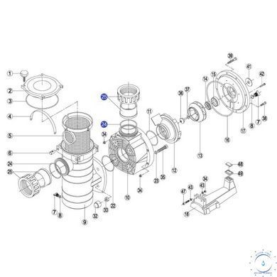 Муфта насоса Kripsol KAN - RPUM2425.02R/RBH0015.03R, 110 мм 7398 фото