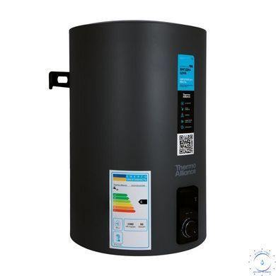 Водонагреватель электрический Thermo Alliance 50 л Black, вертикальный, сухой ТЭН 2,0 кВт D50V20J2(D)KВ SD00054754 фото
