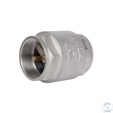 Обратный клапан с латунным штоком Thermo Alliance Forte 2"ВВ никель TAF240W50 SD00053356 фото