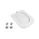Сидіння для унітаза Qtap Nando з мікроліфтом Slim QT12991222AW SD00049381 фото 6