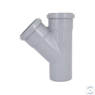 Трійник каналізаційний Ostendorf-OSMA HT-System PLUS d75/75/75&times;45&deg; SD00057556 фото