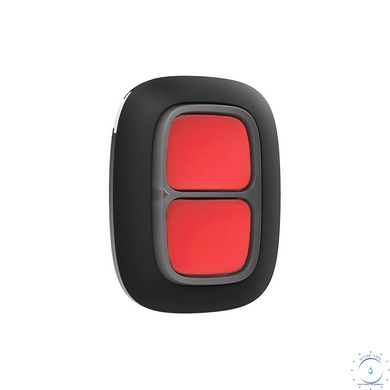 Ajax Double Button - Беспроводная тревожная кнопка для экстренных ситуаций - черная ajax005511 фото