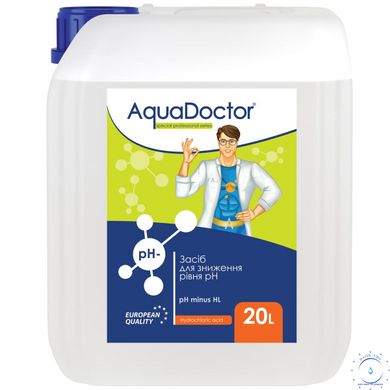 AquaDoctor pH Minus HL (Соляна 14%) 20 л ap4387 фото