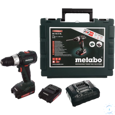 Metabo BS 18 LT BL (602325550) Акумуляторний дриль-шурупокрут via30861 фото