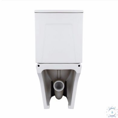 Унитаз-компакт Qtap Kalao безободковый с сиденьем Soft-close QT08221213AW SD00046562 фото