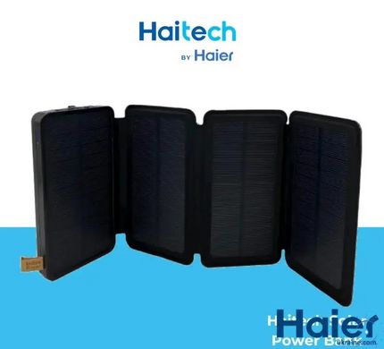 PowerBank (Портативное зарядное устройство) с солнечной панелью Haitech Solar Power Bank by Haier 10 000 mAh HR10487 фото