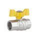 Кран кульовий Thermo Alliance Forte 1/2" ВР для газа (метелик) SF602G15 SD00010576 фото 1