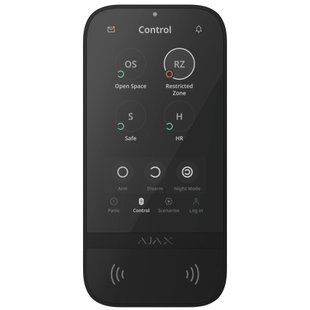 Клавиатура Ajax Superior KeyPad TouchScreen G3 Jeweller black 99-10034946 фото