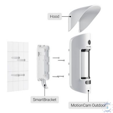 Ajax MotionCam Outdoor PhOD - Беспроводной уличный датчик движения с фотокамерой для верификации тревог - белый ajax36660  фото