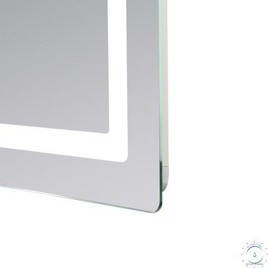Дзеркало Lidz Kubis (KU2) 1000х800 з LED-підсвічуванням Touch, з антизапотіванням, з димером, рег. яскравості LD78LF6141008048450 SD00054574 фото