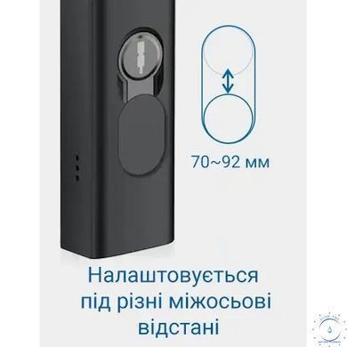 SEVEN LOCK SL-7763BF (72-92 мм) black Умный замок (без врезной части) 99-10025814 фото