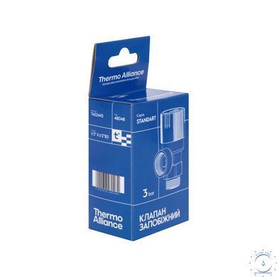 Предохранительный клапан Thermo Alliance Standart 1/2"ВН 3 бар TAS2443 SD00054172 фото