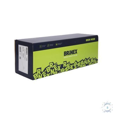 Смеситель для ванны Brinex Pure 005 с длинным поворотным изливом (с душевым гарнитуром) Gunmetal Black BRIPUR005GRP SD00053174 фото