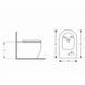 Біде підлогове Qtap Jay 560х360х410 мм, White QT07443375W SD00054234 фото 2