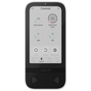 Клавиатура Ajax Superior KeyPad TouchScreen G3 Jeweller white 99-10034947 фото