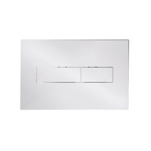 Клавиша смыва Qtap Standard 152x236x28&nbsp;мм, Chrome, линейная QTSTD164CRM49472 SD00055596 фото