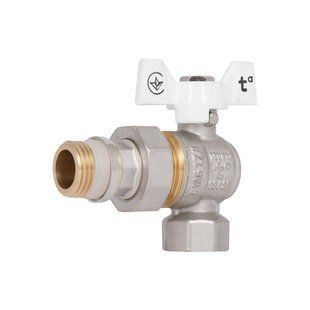 Кран Американка Thermo Alliance Standart с антипротечкой угловой 1/2 PN40 конус SD901NW15PN40 SD00050575 фото