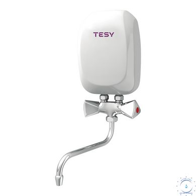 Проточный водонагреватель Tesy со смесителем 3,5 кВт (IWH35X02KI) 301657 66273 фото