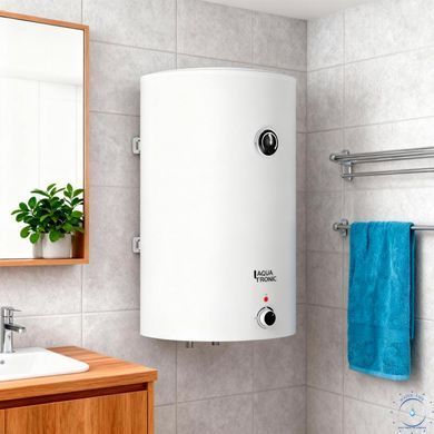 Водонагреватель электрический Aquatronic 80 л универсальный, сухой ТЭН 2,0 кВт Round D804620 B4 SD00055163 фото