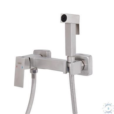 Набор для гигиенического душа Lidz Kubis 110 Nickel LDKUB110NKS46103 прямоугольный SD00052227 фото