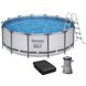 Каркасный бассейн Bestway 5612X (427х122 см) с картриджным фильтром, тентом и стремянкой. ap6979 фото 1