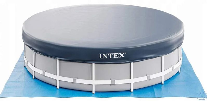 Каркасный бассейн Intex 26756 Premium (610х132 см) с картиджным фильтром, лестницей, подложкой и тентом 40136 фото
