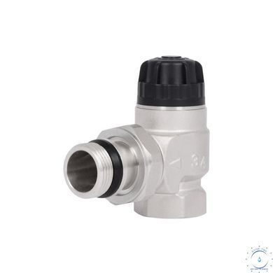 Клапан угловой термостатический с повышеной проходимостью Thermo Alliance Forte (Kvs - 3,8 m3/h) 3/4" TAF0020W25 SD00055968 фото