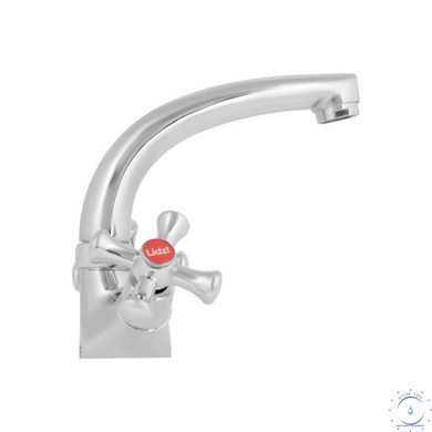 Змішувач для кухні Lidz Lamb 272F двохвентильний LDLAM272FCRM22018 Chrome SD00028115 фото