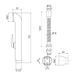 Набор для гігієнічного душу Qtap Inspai-Varius округлий QTSETCRMA021 Chrome/Grey (Set) SD00035713 фото 2