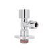 Кран угловой Thermo Alliance Forte вентельный 1/2"Нх3/8"Н с переходником M10, хром TAF341W159 SD00055663 фото 3