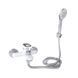 Смеситель для ванны Lidz Latwa 006 (c душевым гарнитуром) (k35) LDLAT006WHI45424 White SD00051548 фото 1