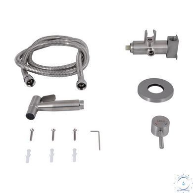 Набір для гігієнічного душу Lidz Aria 111 Nickel LDARI111NKS46105 округлий SD00052229 фото