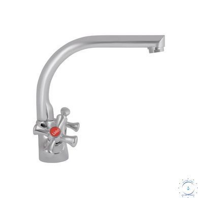 Змішувач для кухні Lidz Lamb 276F двохвентильний LDLAM276FCRM22019 Chrome SD00028116 фото