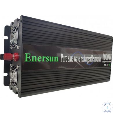 Інвертор автономний (перетворювач напруги) + ДБЖ ENERSUN-2000FPC з автоматичним зарядним пристроєм 20А 23072000 фото