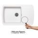 Кухонна мийка Lidz 770x490/200 WHI-01 (LIDZWHI01770490200) SD00044517 фото 3