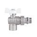 Кран шаровой "Американка" Thermo Alliance Forte 1/2" с антипротечкой угловой SF223W15 SD00017972 фото 5