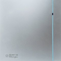 Вытяжной вентилятор Soler&Palau Silent-100 CHZ Silver Design-3C 5210603600 фото