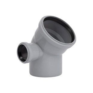 Відвід (коліно) 2P (R) 110/110/45+50/90 ліве TA Sewage SD00053219 фото