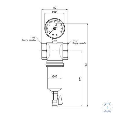 Фильтр самопромывной Icma 1 1/2" №750 SD00008252 фото