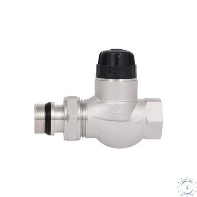 Клапан прямой на обратную линию с повышеной проходимостью Thermo Alliance Forte (Kvs - 3,8 m3/h) 3/4" TAF0023W25 SD00055971 фото