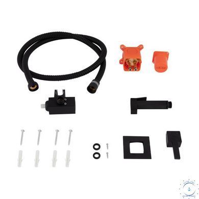 Набор для гигиенического душа Qtap Inspai-Varius прямоугольный QT259710842859NB Black Matt SD00048969 фото